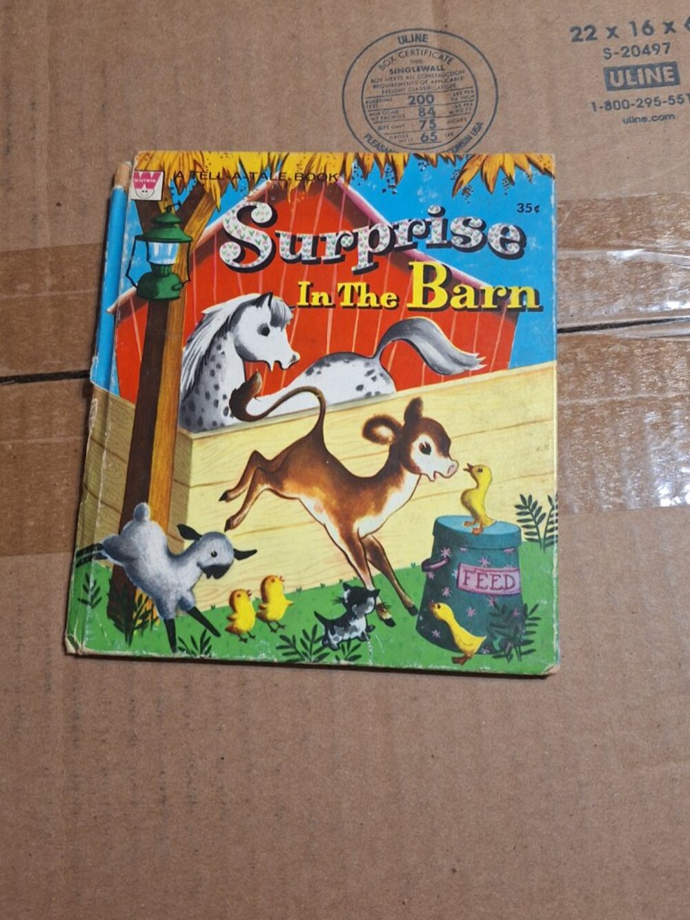 Surprise in the barn